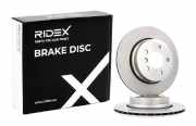 RIDEX 82B0197 2x Bremsscheiben Hinten Ø320mm Belüftet für BMW X3 (E83)