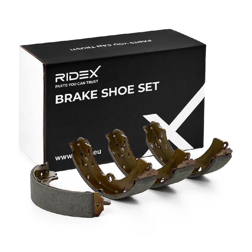 RIDEX Bremsbacken Satz für Trommelbremse Hinten für SUZUKI Samurai SUV (SJ)