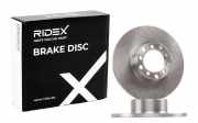 RIDEX 82B0736 2x Bremsscheiben Vorne Ø278mm voll passend für MERCEDES-BENZ