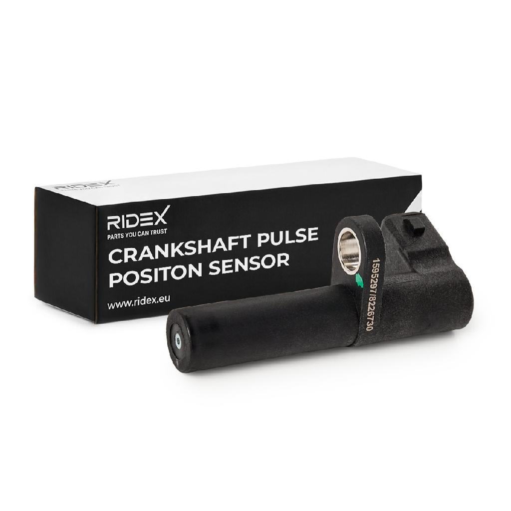 RIDEX Kurbelwellensensor 833C0077 Anzahl der Steckkontakte: 2 Induktivsensor