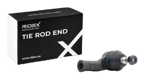 RIDEX Spurstangenkopf außen links Vorderachse Traggelenk M10X1.5 914T0038 Bild RIDEX Spurstangenkopf außen links Vorderachse Traggelenk M10X1.5 914T0038