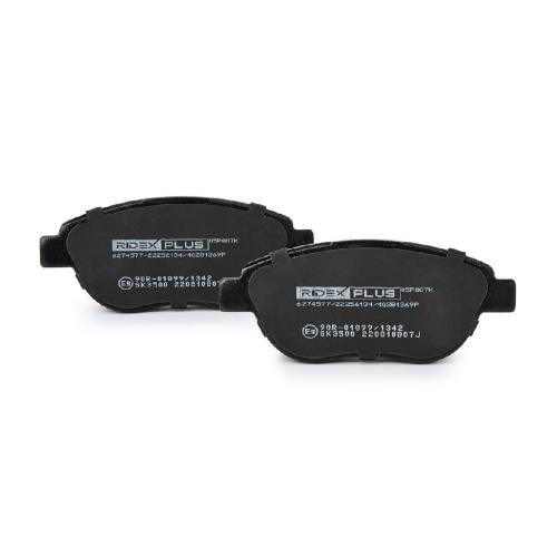 RIDEX PLUS Bremsbelagsatz Bremsbeläge Vorne passend für PEUGEOT 206 Schrägheck Bild RIDEX PLUS Bremsbelagsatz Bremsbeläge Vorne passend für PEUGEOT 206 Schrägheck