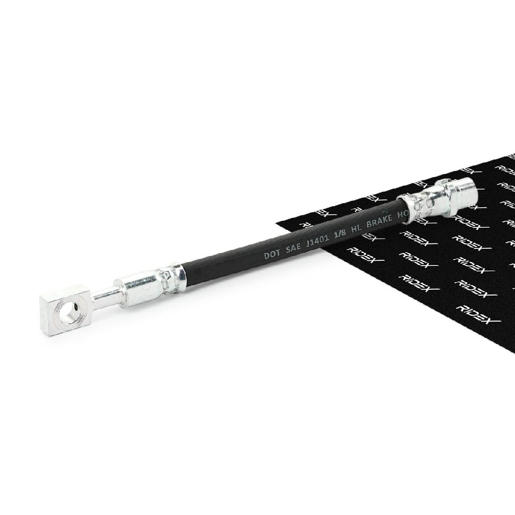 RIDEX Bremsschlauch 83B0219 HINTEN BREMSSCHLÄUCHE Länge: 223mm ohne Hohlschraube