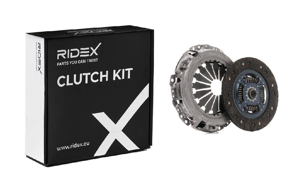 RIDEX 479C1070 Kupplungssatz für TOYOTA Yaris Schrägheck (P9) 3125052262