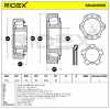 RIDEX 654W0505 Radlagersatz pro 1 Rad Vorne für TOYOTA LAND CRUISER 4352160011 Bild RIDEX 654W0505 Radlagersatz pro 1 Rad Vorne für TOYOTA LAND CRUISER 4352160011