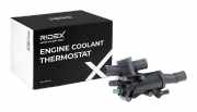 RIDEX 316T0109 Thermostat Kühlmittel Kühlwasserthermostat mit Gehäuse 83°C