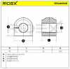 RIDEX 1334A0046 Stabilisatorlager Gummilager Lagerung Hinten für MINI Schrägheck Bild RIDEX 1334A0046 Stabilisatorlager Gummilager Lagerung Hinten für MINI Schrägheck
