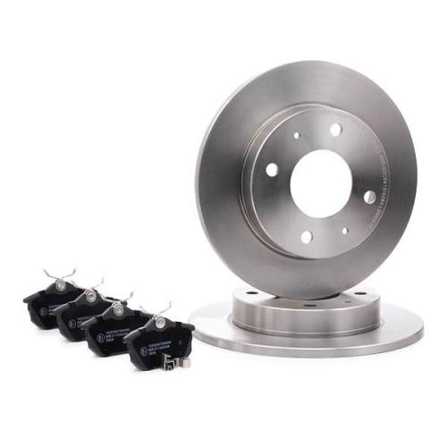 RIDEX Bremsenset Hinten Ø250mm - Bremsscheiben und Beläge für MITSUBISHI COLT VI Bild RIDEX Bremsenset Hinten Ø250mm - Bremsscheiben und Beläge für MITSUBISHI COLT VI