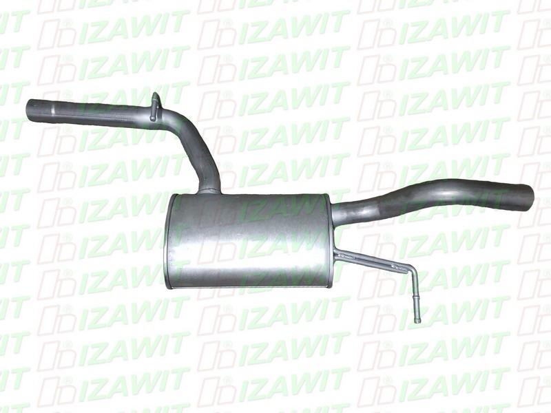 IZAWIT Mittelschalldämpfer für VW Passat Variant (3C5)