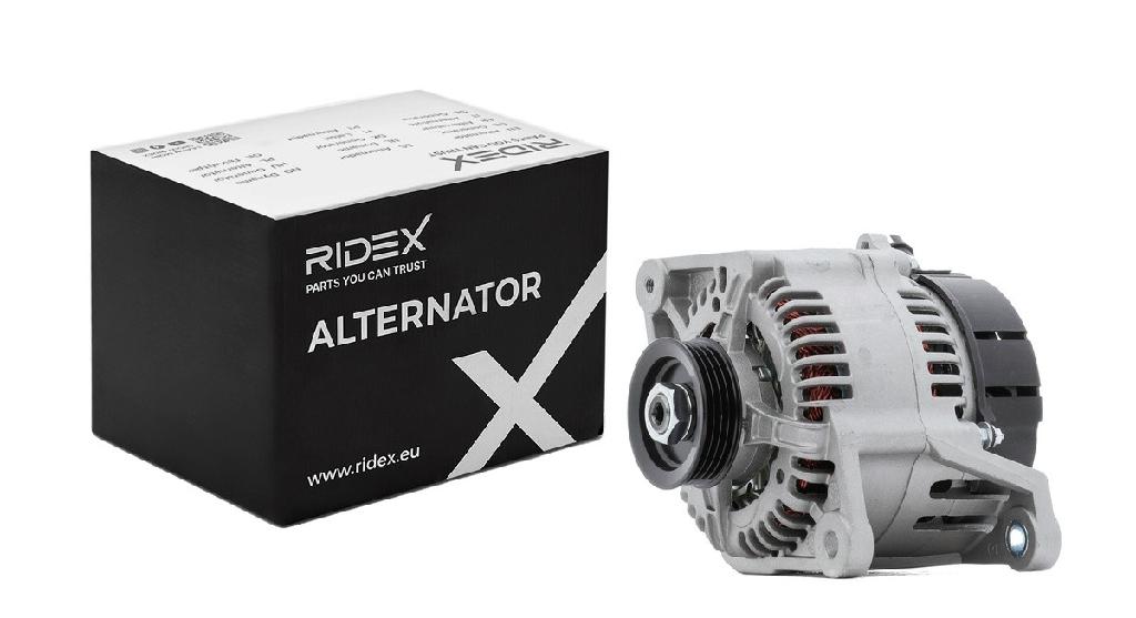 RIDEX 4G0603 Lichtmaschine 80A 12V Drehrichtung im Uhrzeigersinn mit für NISSAN