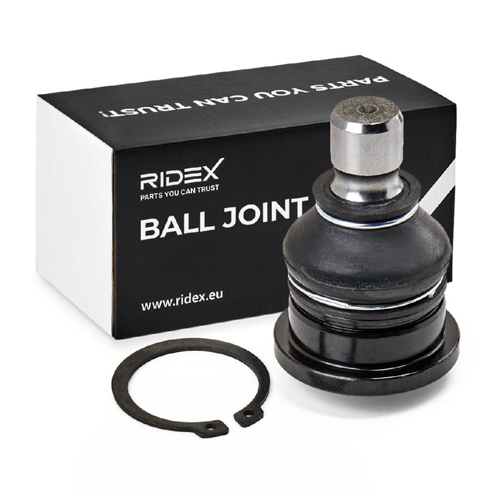 RIDEX 2462S0265 Traggelenk Führungsgelenk Vorne für FORD Fiesta Mk6 Schrägheck