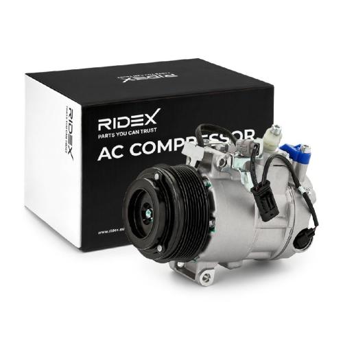 RIDEX A/C Kompressor für Klimaanlage Klimakompressor mit ID: 6SBU16C PAG 46 mit Bild RIDEX A/C Kompressor für Klimaanlage Klimakompressor mit ID: 6SBU16C PAG 46 mit