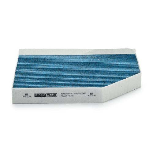 RIDEX PLUS 424I0040P Innenraumfilter Pollenfilter Aktivkohlefilter Höhe: 36 Bild RIDEX PLUS 424I0040P Innenraumfilter Pollenfilter Aktivkohlefilter Höhe: 36