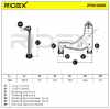 RIDEX 273C0305 Lenker Radaufhängung Querlenker Front links für OPEL ZAFIRA B Bild RIDEX 273C0305 Lenker Radaufhängung Querlenker Front links für OPEL ZAFIRA B