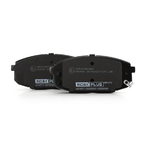 RIDEX PLUS Bremsbelagsatz Bremsbeläge Vorne für HYUNDAI i30 (FD) für KIA CEE'D Bild RIDEX PLUS Bremsbelagsatz Bremsbeläge Vorne für HYUNDAI i30 (FD) für KIA CEE'D