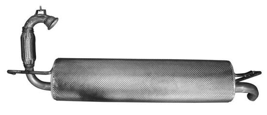 VEGAZ Endschalldämpfer für RENAULT Twingo 1II Schrägheck (BCM) Bild VEGAZ Endschalldämpfer für RENAULT Twingo 1II Schrägheck (BCM)