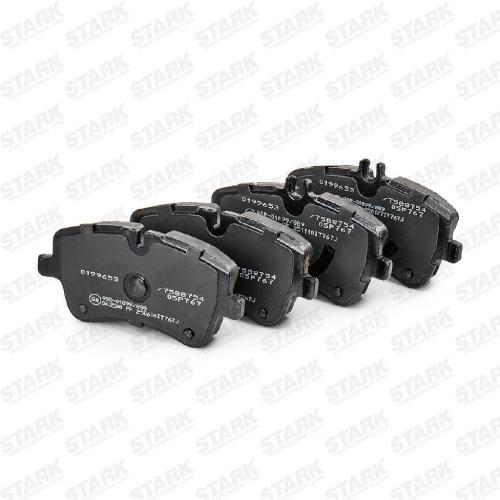 STARK Bremsbelagsatz Bremsbeläge Vorne passend für MERCEDES-BENZ CLK (C209) Bild STARK Bremsbelagsatz Bremsbeläge Vorne passend für MERCEDES-BENZ CLK (C209)