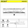 RIDEX Scheibenwischer Wischblatt Stück ohne Spoiler Vorne Länge: 650mm Standard Bild RIDEX Scheibenwischer Wischblatt Stück ohne Spoiler Vorne Länge: 650mm Standard