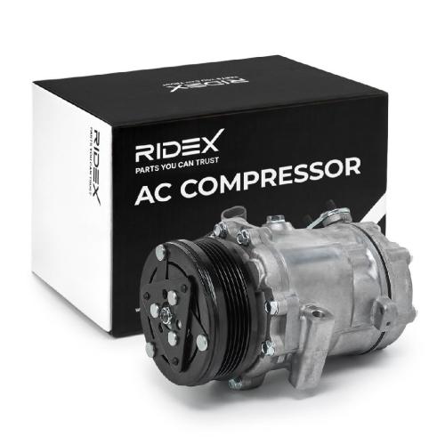 RIDEX A/C Kompressor für Klimaanlage Klimakompressor mit ID: CVC Kältemittel: Bild RIDEX A/C Kompressor für Klimaanlage Klimakompressor mit ID: CVC Kältemittel: