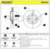 RIDEX 82B2252 2x Bremsscheiben Vorne Ø258mm Belüftet für MAZDA 2 Schrägheck Bild RIDEX 82B2252 2x Bremsscheiben Vorne Ø258mm Belüftet für MAZDA 2 Schrägheck