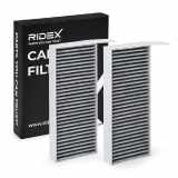 RIDEX 424I0373 Innenraumfilter Pollenfilter Aktivkohlefilter Höhe: 32 Breite: 98