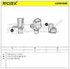 RIDEX ABS-Sensor 412W0089 Hinterachse beidseitig für FORD Kuga Mk2 (DM2) S-MAX Bild RIDEX ABS-Sensor 412W0089 Hinterachse beidseitig für FORD Kuga Mk2 (DM2) S-MAX