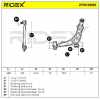RIDEX 273C0505 Lenker Radaufhängung Querlenker Front für FIAT BARCHETTA (183) Bild RIDEX 273C0505 Lenker Radaufhängung Querlenker Front für FIAT BARCHETTA (183)