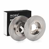 RIDEX 82B0655 2x Bremsscheiben Vorne Ø239mm voll für VW Golf 1II (1H1)