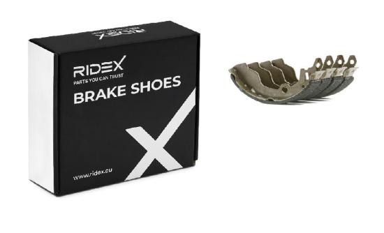 RIDEX Bremsbacken Satz für Trommelbremse Hinten für SUBARU LIBERO Bus (E10, E12) Bild RIDEX Bremsbacken Satz für Trommelbremse Hinten für SUBARU LIBERO Bus (E10, E12)