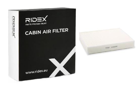 RIDEX 424I0250 Innenraumfilter Pollenfilter Höhe: 35 Breite: 190 Länge: 240 Bild RIDEX 424I0250 Innenraumfilter Pollenfilter Höhe: 35 Breite: 190 Länge: 240