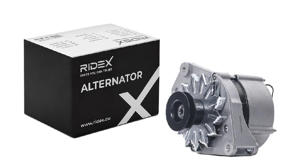 RIDEX 4G0224 Lichtmaschine 45A 12V Drehrichtung im Uhrzeigersinn mit für VW