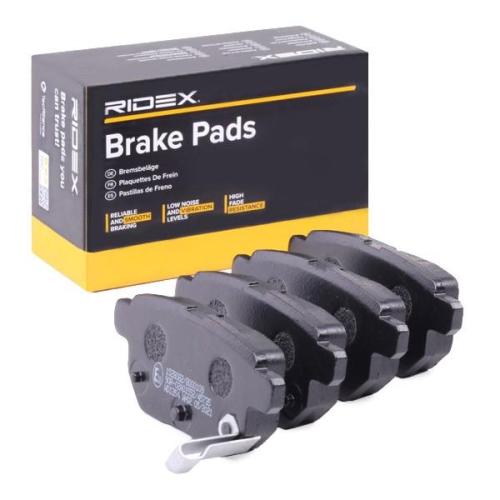 RIDEX Bremsbelagsatz Bremsbeläge Hinten für TOYOTA Yaris Schrägheck (P9) AURIS Bild RIDEX Bremsbelagsatz Bremsbeläge Hinten für TOYOTA Yaris Schrägheck (P9) AURIS