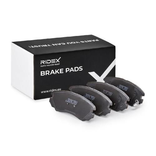 RIDEX Bremsbelagsatz Bremsbeläge Vorne für HYUNDAI ix35 (LM, EL, ELH) für KIA Bild RIDEX Bremsbelagsatz Bremsbeläge Vorne für HYUNDAI ix35 (LM, EL, ELH) für KIA