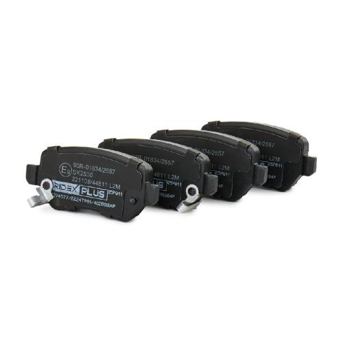 RIDEX PLUS Bremsbelagsatz Bremsbeläge Hinten für OPEL ZAFIRA B (A05) Meriva A Bild RIDEX PLUS Bremsbelagsatz Bremsbeläge Hinten für OPEL ZAFIRA B (A05) Meriva A