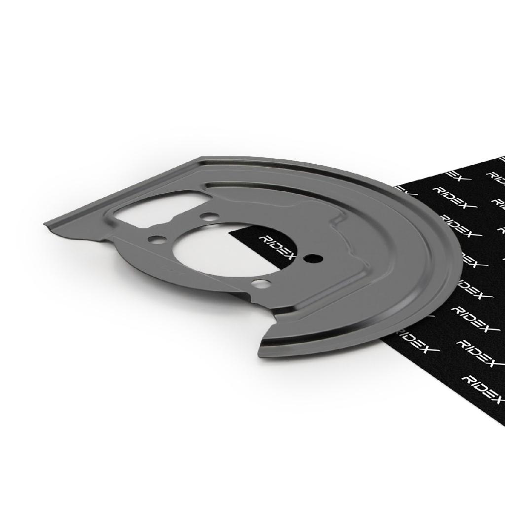 RIDEX 1x Ankerblech / Spritzblech Vorne rechts für NISSAN Qashqai / Qashqai +2 I