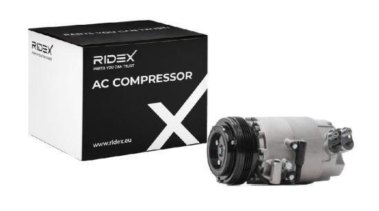 RIDEX A/C Kompressor für Klimaanlage Klimakompressor Kältemittel: R134a PAG 46 Bild RIDEX A/C Kompressor für Klimaanlage Klimakompressor Kältemittel: R134a PAG 46