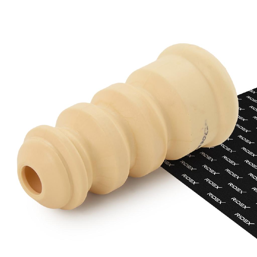 RIDEX Anschlagpuffer Federung Hinten beidseitig Höhe 120mm, 6X0512131A für VW