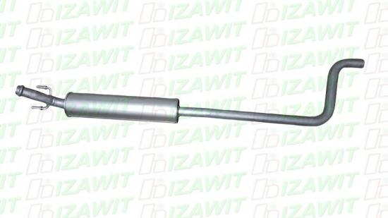 IZAWIT Mittelschalldämpfer für CITROËN BERLINGO (B9) Bild IZAWIT Mittelschalldämpfer für CITROËN BERLINGO (B9)
