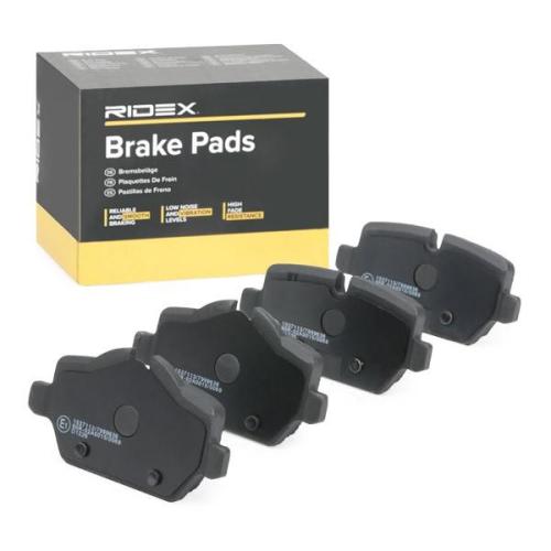 RIDEX Bremsbelagsatz Bremsbeläge Hinten für BMW 3 Touring (E91) 3 Limousine Bild RIDEX Bremsbelagsatz Bremsbeläge Hinten für BMW 3 Touring (E91) 3 Limousine