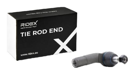 RIDEX Spurstangenkopf Vorderachse links Traggelenk FM16X1.5 RHT MM12X1.5 RHT Bild RIDEX Spurstangenkopf Vorderachse links Traggelenk FM16X1.5 RHT MM12X1.5 RHT