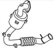 VEGAZ FK-356 Katalysator Kat Euro 6 für FORD Fiesta Mk7 Schrägheck 2267267