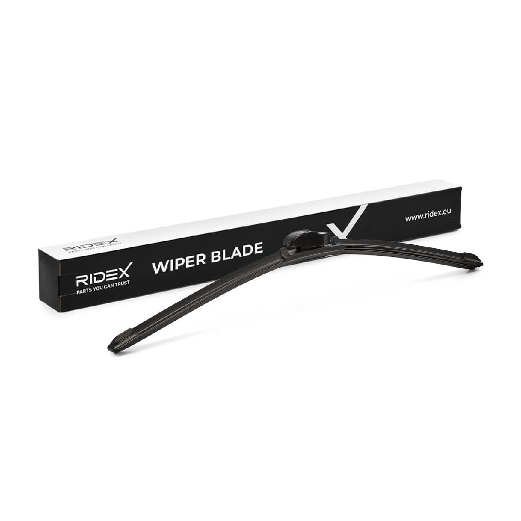 RIDEX Scheibenwischer Wischblatt Stück mit Spoiler Vorne Länge 1: 530mm Länge: