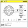 RIDEX 310T0124 Spannrolle Keilrippenriemen für VW Golf 5 Schrägheck (1K1) Bild RIDEX 310T0124 Spannrolle Keilrippenriemen für VW Golf 5 Schrägheck (1K1)