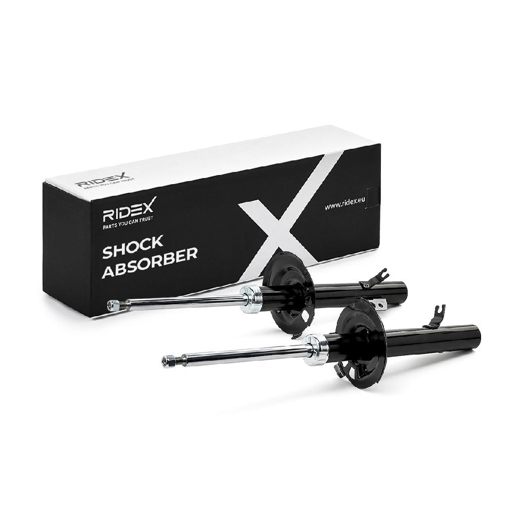 RIDEX 854S2592 2x Stoßdämpfer Federbein Gasdruck Vorne für TOYOTA AYGO