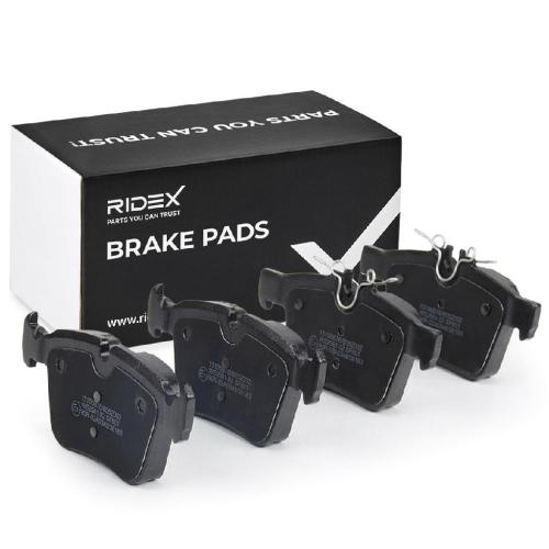 RIDEX Bremsbelagsatz Bremsbeläge Hinten passend für MERCEDES-BENZ für AUDI Bild RIDEX Bremsbelagsatz Bremsbeläge Hinten passend für MERCEDES-BENZ für AUDI