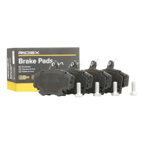 RIDEX Bremsbelagsatz Bremsbeläge Vorne für RENAULT Twingo 1I (CN0) Clio 1I Bild RIDEX Bremsbelagsatz Bremsbeläge Vorne für RENAULT Twingo 1I (CN0) Clio 1I