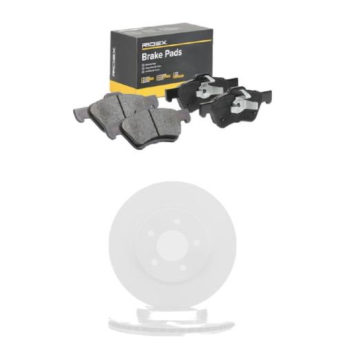 RIDEX Bremsenset Vorne Belüftet Ø303mm - Bremsscheiben und Beläge für FORD Bild RIDEX Bremsenset Vorne Belüftet Ø303mm - Bremsscheiben und Beläge für FORD