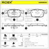RIDEX Bremsbelagsatz Bremsbeläge Vorne für VOLVO XC60 II (246) für SUZUKI Bild RIDEX Bremsbelagsatz Bremsbeläge Vorne für VOLVO XC60 II (246) für SUZUKI