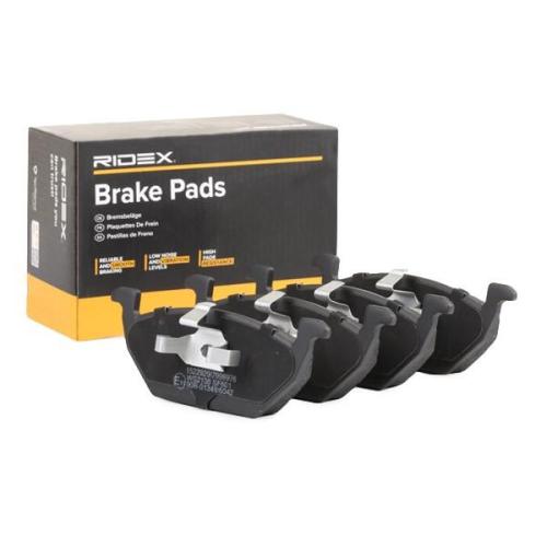 RIDEX Bremsbelagsatz Bremsbeläge Vorne für VW Golf 1V Schrägheck (1J1) Golf 5I Bild RIDEX Bremsbelagsatz Bremsbeläge Vorne für VW Golf 1V Schrägheck (1J1) Golf 5I