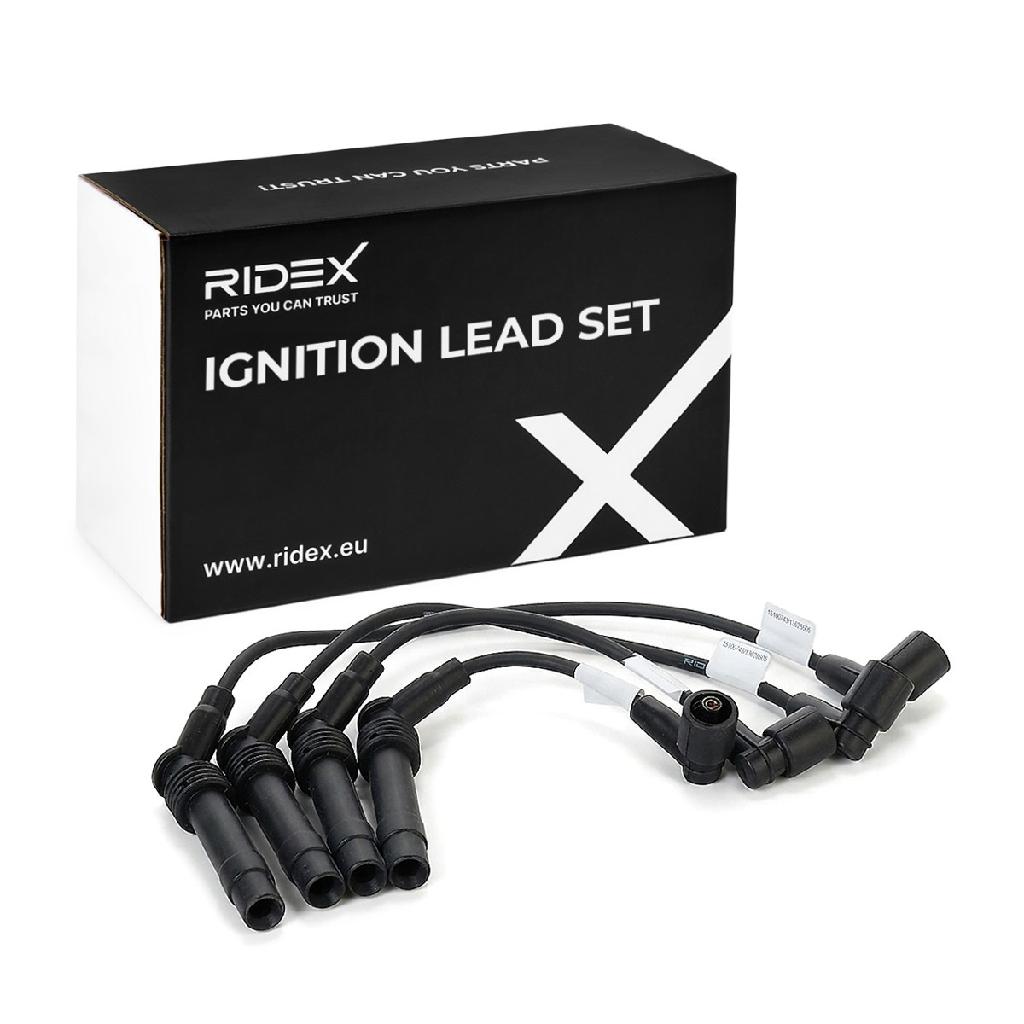 RIDEX 685I0017 Zündleitungssatz Zündkabelsatz für OPEL Astra G CC (T98) 90487569